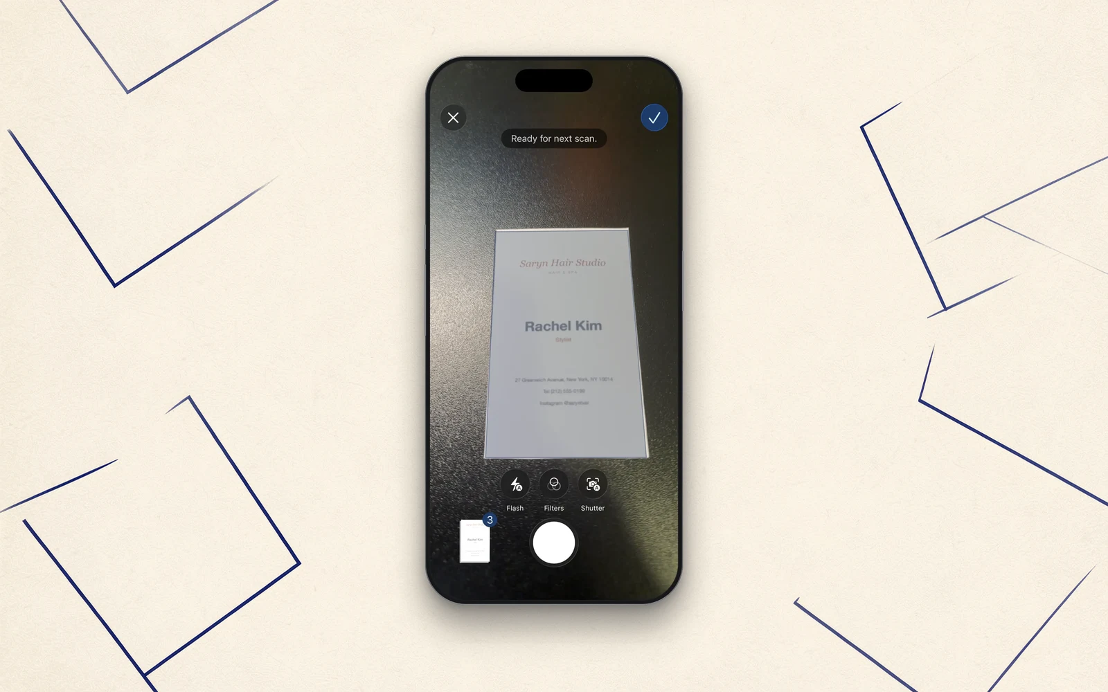 The camera I didn't build — leaving it to VisionKit