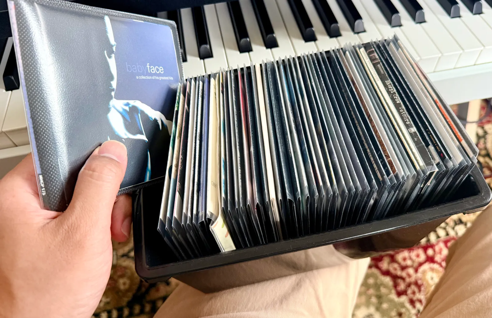 Records I keep — the storage solution I found, and the start of a memory tour